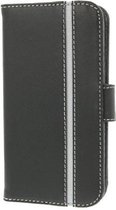 Valenta Booklet Stripe Galaxy S4 case - zwart