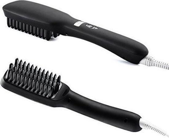 Stijlborstel Perfect hair straightener brush | bol.com