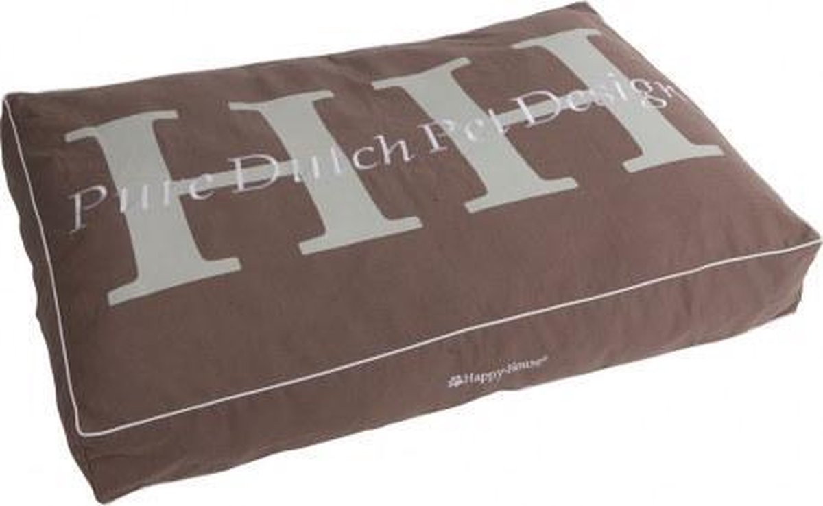 Happy-House Hondenkussen Canvas Taupe - Maat: M