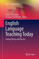 English Language Education- English Language Teaching Today