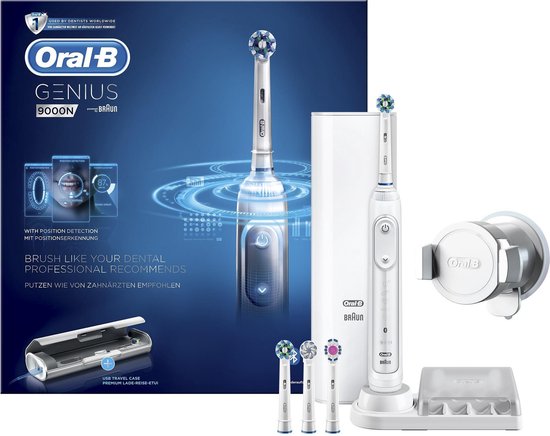 Oral-B Genius 9000 - Elektrische tandenborstel - Wit