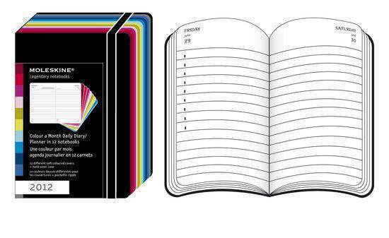 Cover van het boek 'Moleskine 12 months 