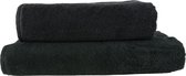 ARTG® Towelzz - AR037 Strandhanddoek -  Zwart - Black - 100 x 180 cm - Set 2 stuks