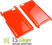 Apple iPod touch 4th Crystal hard Case Transparant Rood