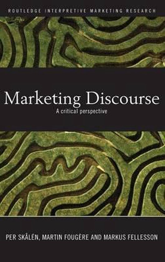 Routledge Interpretive Marketing Research- Marketing Discour ... - cover