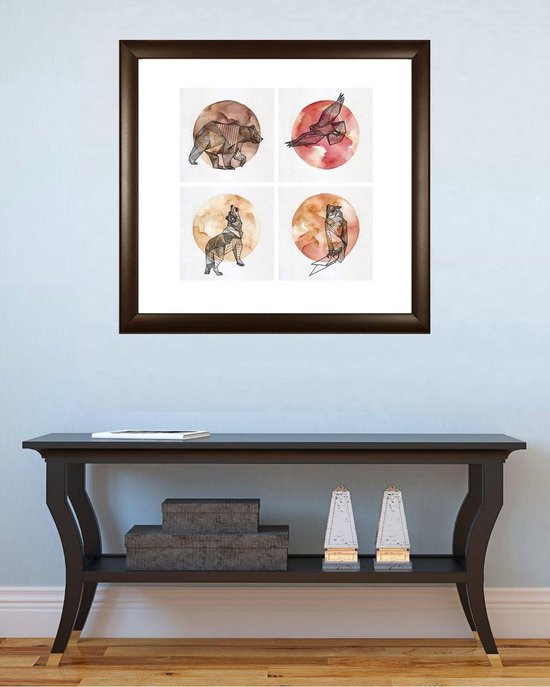 Homedecoration Colorado - Cadre photo - Format photo - 35 x 64 cm - Chêne foncé