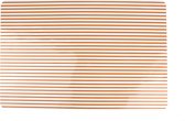 Yong Stripes Placemat - 45 x 30 cm - Oranje