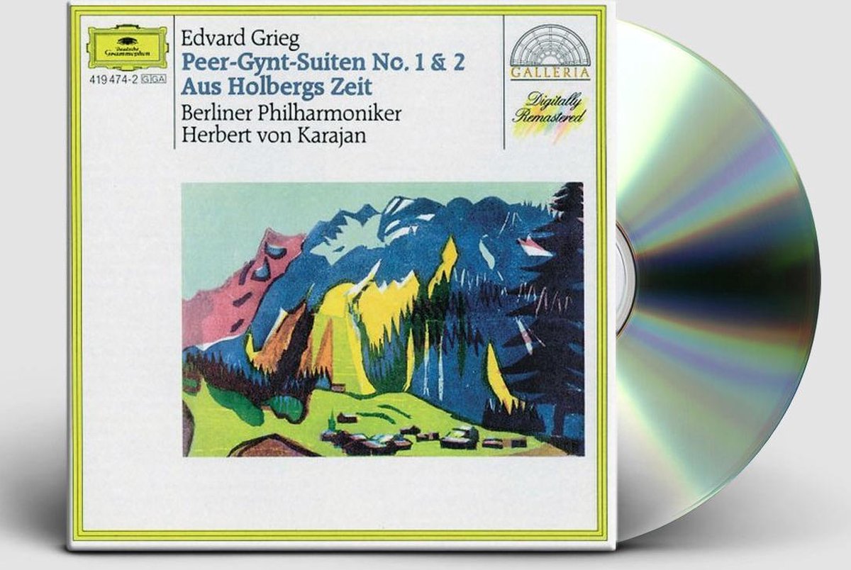 Berliner Philharmoniker - Peer Gynt(Exc)/Holberg Sui (CD) (Fragmenten
