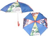 Marvel Avengers paraplu - blauw - 60 cm. - Avenger kinderparaplu