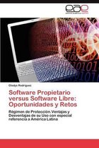 Software Propietario Versus Software Libre