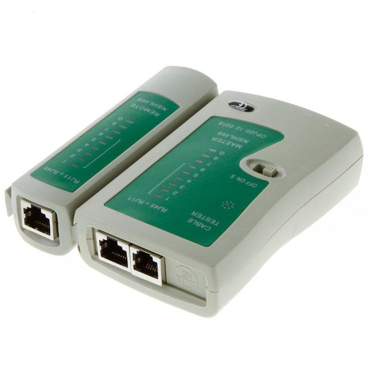 Premium UTP Kabel Tester - Voor RJ45 / RJ11 / Cat5e Netwerk Kabel | bol.com