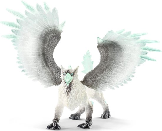 Foto: Schleich eldrador creatures ijsgriffioen speelfiguur kinderspeelgoed voor jongens en meisjes 7 tot 12 jaar