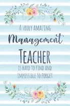 A Truly Amazing Management Teacher Is Hard to Find and Impossible to Forget