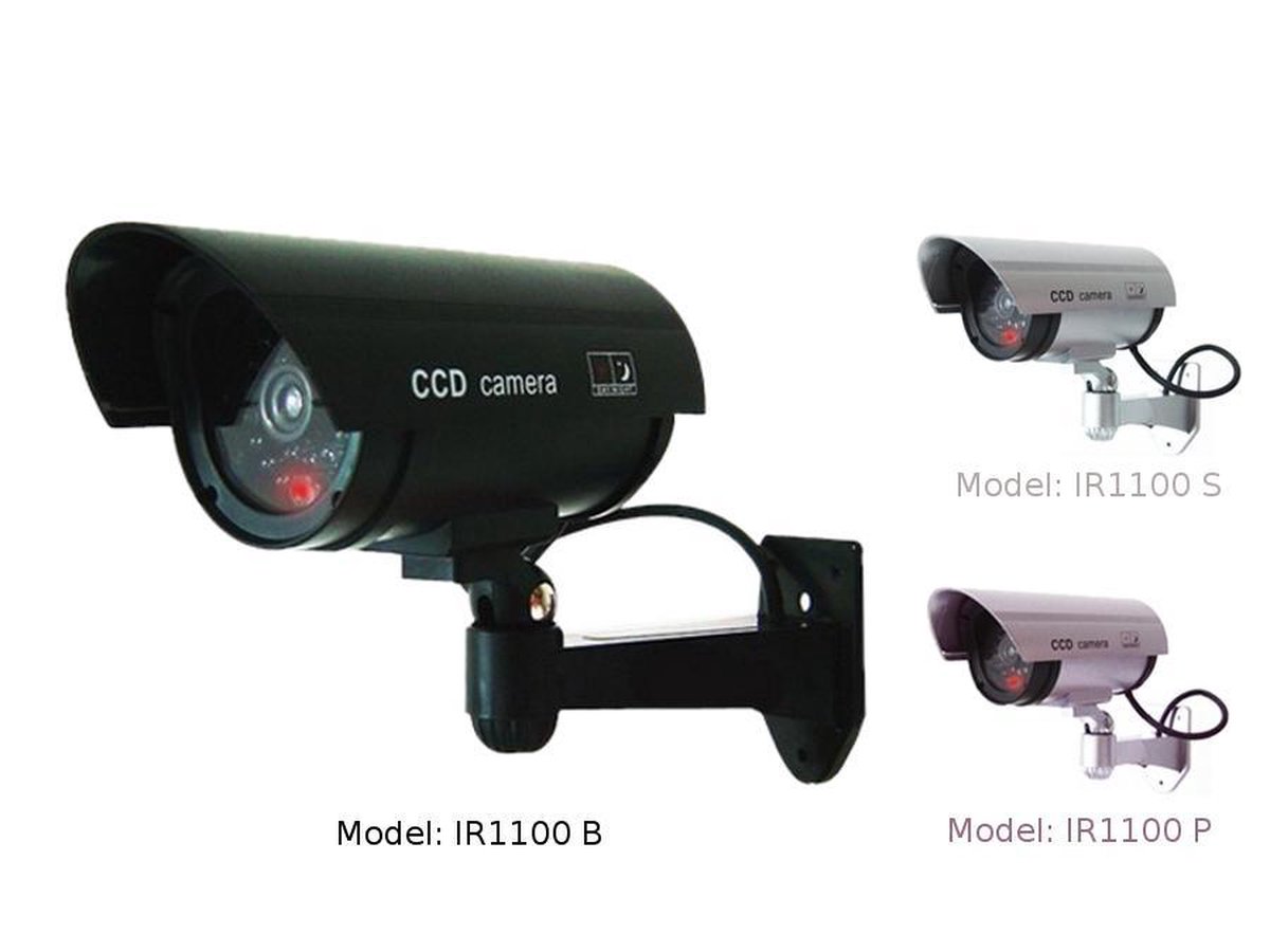 Afbeelding 2 van Dummy Camera Echte imitatie IR1100 camera IR-diode - waterdicht