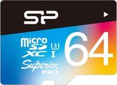 Silicon Power 64GB microSDXC 64GB MicroSDXC UHS-I Class 10 flashgeheugen