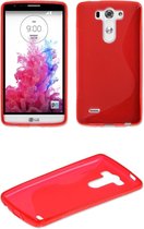 Comutter silicone hoesje LG G3 roze