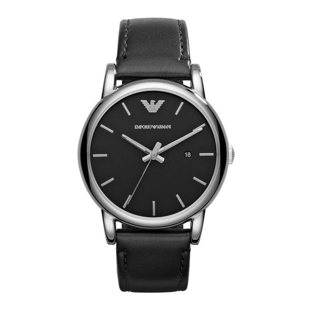 Emporio Armani AR1692 Herenhorloge 41 mm - Zwart