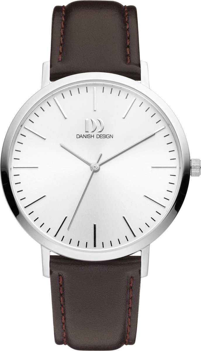 Danish Design IQ12Q1159 horloge heren - bruin - edelstaal