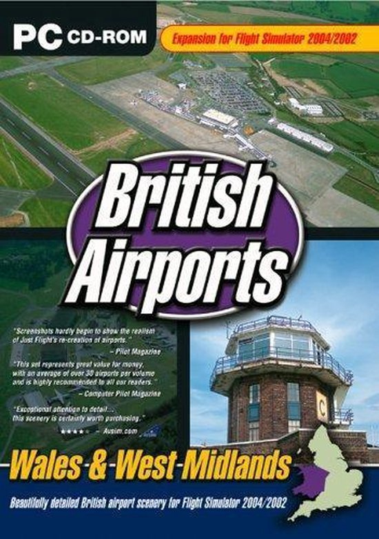 British Airports Wales & West Midlands (fs 2004 Add-On)