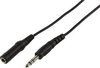 Audio / video kabel 6.35mm stereo jack plug - 6.35mm stereo jack socket 5,00 m