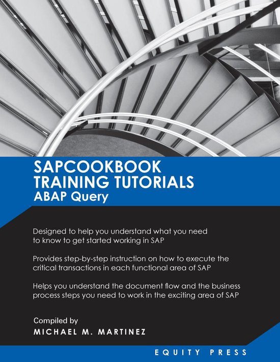 SAPCOOKBOOK Training Tutorials ABAP Query - cover