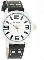 OOZOO - Junior - JR153 - Horloge -  Zwart/Wit - 39 mm