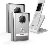 Doorsafe 4265 Camera Deurbel - Met bel en kleurenscherm