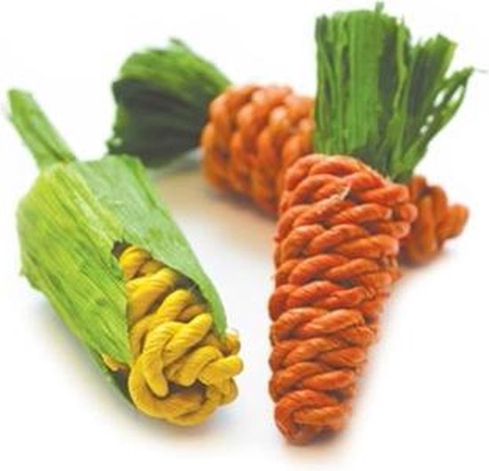 Happy pet sisal wortels en mais mini