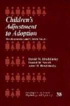 Developmental Clinical Psychology and Psychiatry- Children′s Adjustment to Adoption