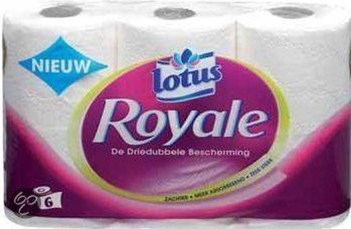 Geldschieter laser Stimulans Lotus Toiletpapier Royale | bol.com