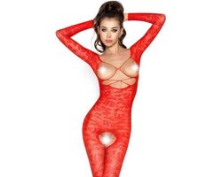 Wear It - Catsuit - Lingerie - Stephanie - Rood