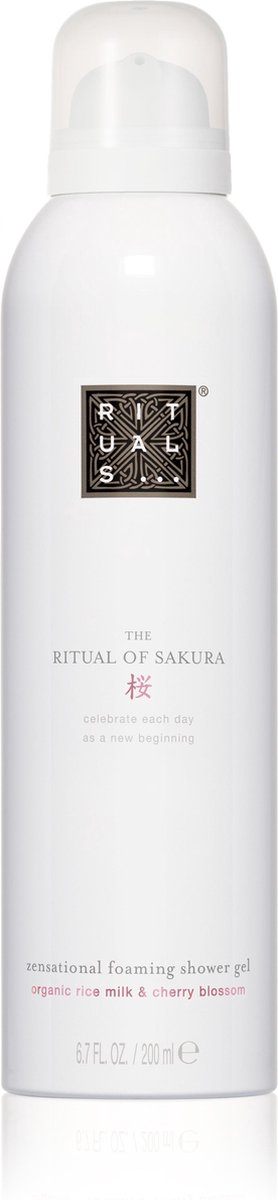 RITUALS The Ritual of Sakura Foaming Shower Gel - 200 ml - RITUALS