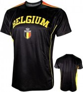 België T-shirt - Fan - Maat 164 - Zwart