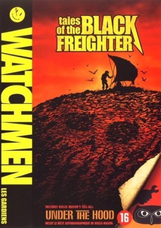 Cover van de film 'Watchmen - Tales Of The Black Freighter'
