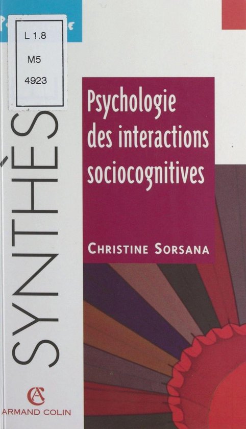 Psychologie des interactions sociocognitives