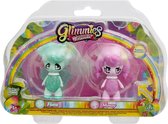 Glimmies Flora / Mousy - Blister 2 Glimmies Rainbow Friends