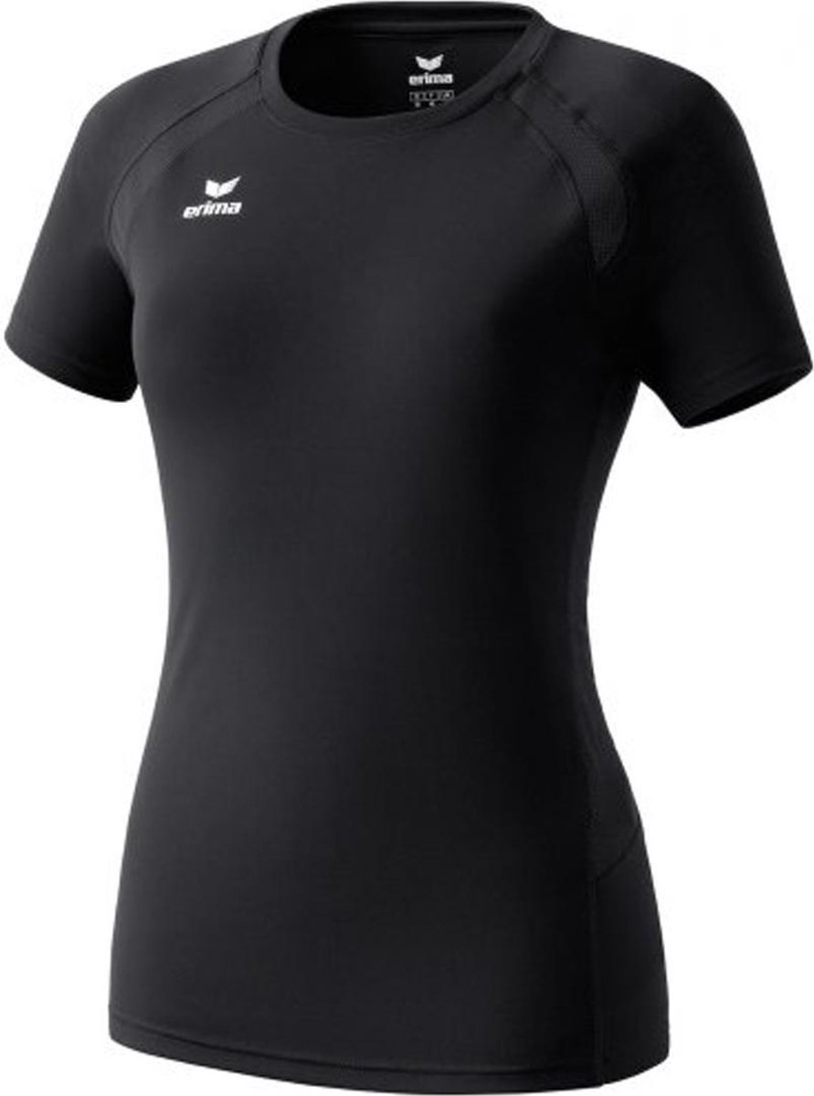 Erima Performance T-Shirt Dames - Zwart | Maat: 46