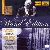 Kölner Rundfunk-Sinfonie-Orchester, Günter Wand - Brahms: Serenade Op. 11/Weber: Concert Clarinet & Orchestra (CD)