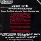 St.Jacob's Chamber Choir - Requiem, Op 9/ Quatre Motets (CD)
