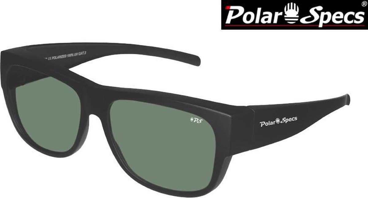 Heren Overzetzonnebril Polariserend PS96 – Zwart | bol.com