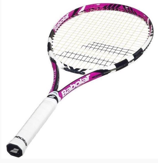 Babolat Tennisracket Drive Lite Roze/zwart Gripmaat L4 | bol.com