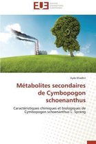 Omn.Univ.Europ.- Métabolites Secondaires de Cymbopogon Schoenanthus