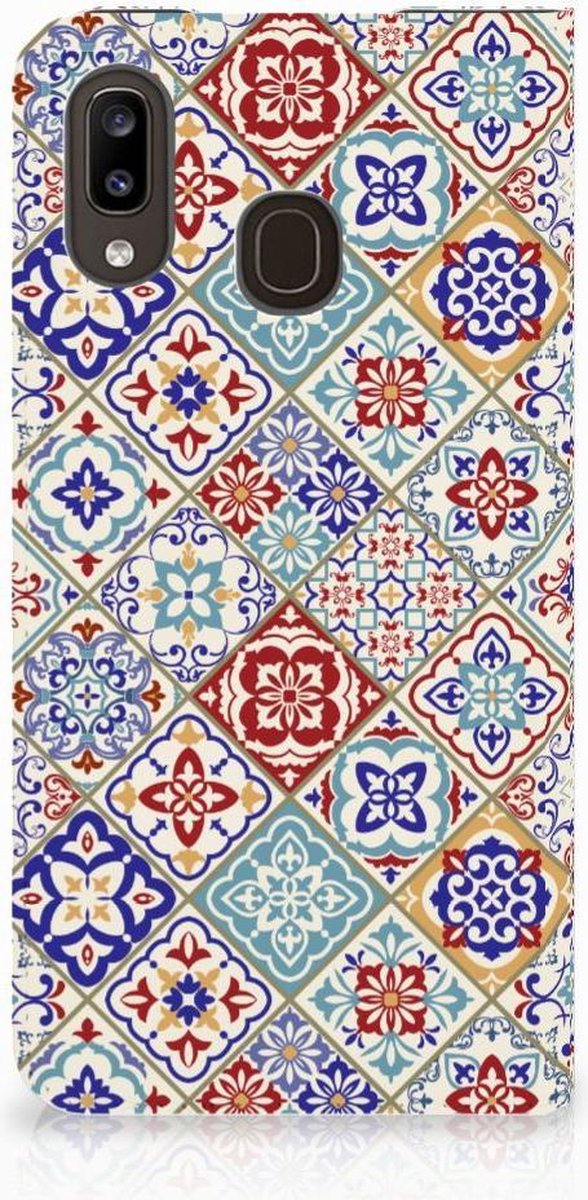 Samsung Galaxy A30 Standcase Tiles Color