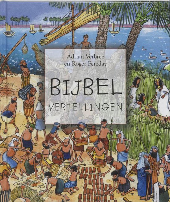 Cover van het boek 'Bijbelvertellingen' van Adrian Verbree