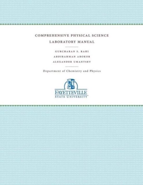 Comprehensive Physical Science Laboratory Manual, Gurcharan S. Rahi