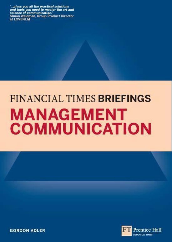 Management Communication: Financial Times Briefing - cover