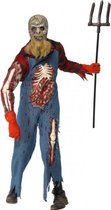 Holbewoner zombie kostuum met wond 52-54 (l)
