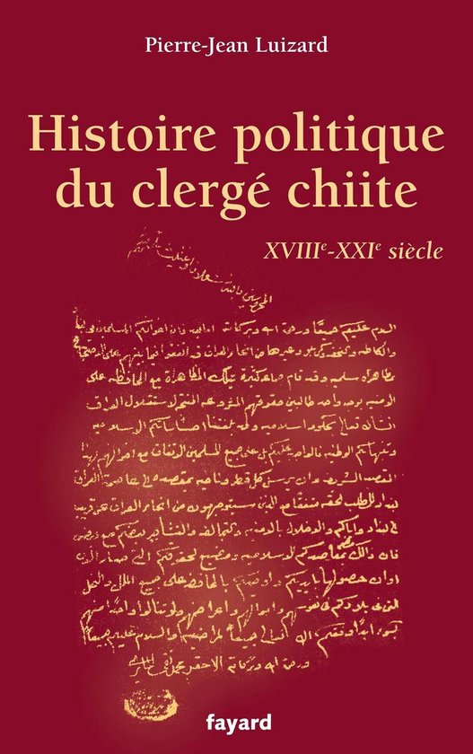 Histoire politique du clergé chiite - cover