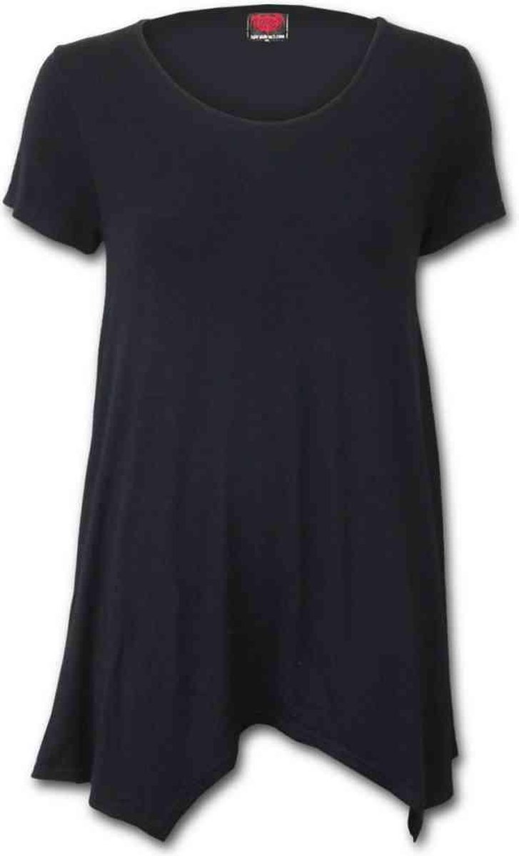 Spiral - URBAN FASHION Lange top - 2XL - Zwart