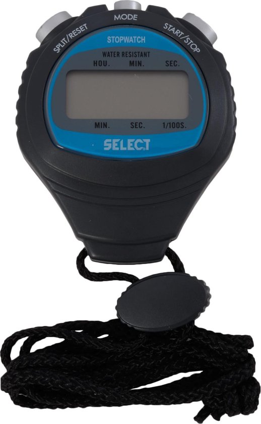 Select Sport Stopwatch Zwart